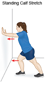 STANDING CALF STRETCH