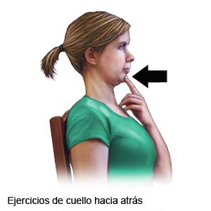 Cuello hacia atrás